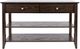 Jofran Inc. Espresso Brown Sofa Table-1