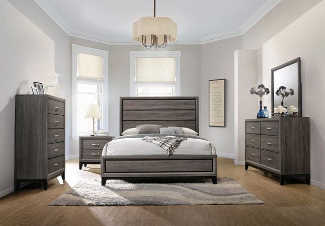 Coaster® Watson Rustic Grey Oak Mirror-2