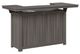 Berlin Gardens Outdoor Bar with Ice Tray - Coastal Grey-0