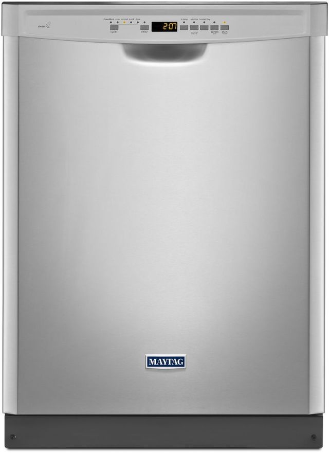 Maytag® 24" Built-In Dishwasher-Fingerprint Resistant Stainless Steel-0