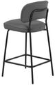 New Classic® Home Furnishings Blythe Black/Gray Counter Stool-4