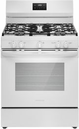 Frigidaire® 30" White Freestanding Gas Range