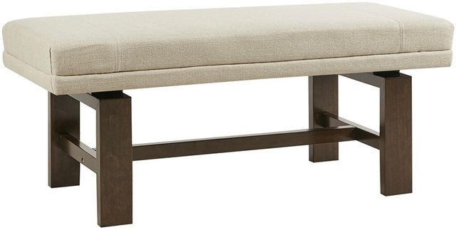 Olliix by Madison Park Claymore Natural Accent Bench-1
