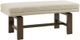 Olliix by Madison Park Claymore Natural Accent Bench-1