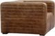 Moe's Home Collection Castle Brown Leather Chair-3