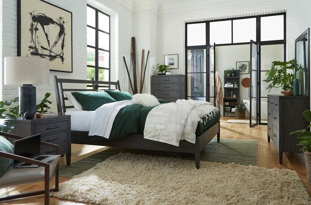 aspenhome® Preston Urbane Gray 2-Drawer Nightstand-1