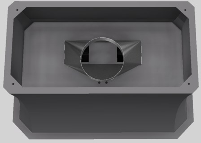 Vent-A-Hood® Designer Series 42" Gunsmoke Island Range Hood-3