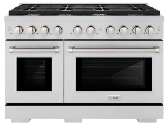 ZLINE 48" Stainless Steel Pro Style Gas Range-0