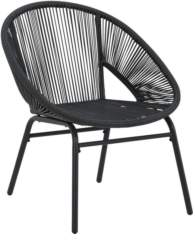 Signature Design by Ashley® Mandarin Cape 3-Piece Grey Outdoor Seating Set-1