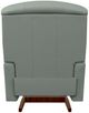 La-Z-Boy® Reed Seafoam Leather Power Rocking Recliner with Headrest-4