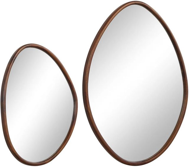 Renwil® Tivoli 2-Piece Walnut Accent Mirror Set-2