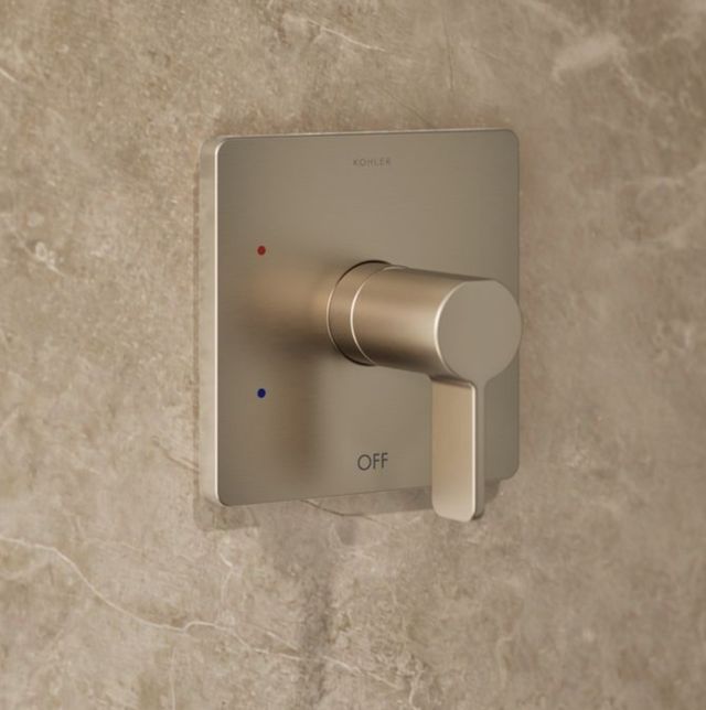 KOHLER® Parallel® Rite-Temp® Vibrant Brushed Bronze Shower Trim Kit-3