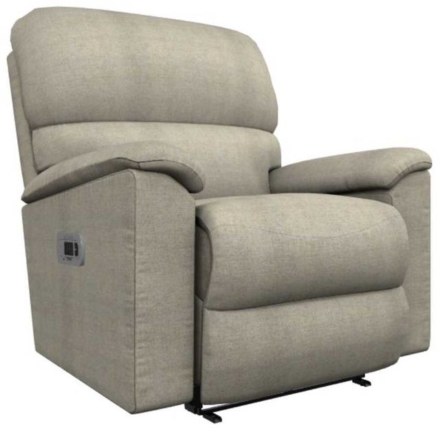 La-Z-Boy® Brooks Taupe Power Wall Recliner with Headrest and Lumbar-0