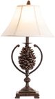 Crestview Collection Pine Creek Bison Brown Accent Lamp-2