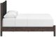 Signature Design by Ashley® Cadmori Black/Brown Queen Upholstered Panel Bed-3