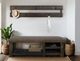 International Furniture Direct Dutton Brown Hall Tree-1