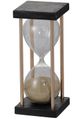A & B Home Stanley Black/Gold 15-Minute Hourglass-1