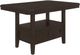 Coaster® Prentiss Cappuccino Counter Height Dining Table-0