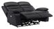 Homelegance® Hancock Black Power Double Reclining Loveseat-4