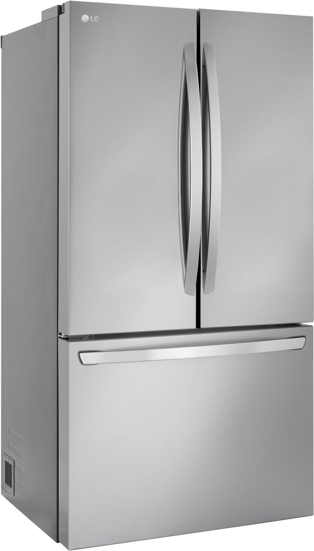 LG 36" 26.5 Cu. Ft. PrintProof™ Stainless Steel Smart Counter Depth French Door Refrigerator-3