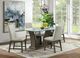 Elements International Dapper Gray Dining Side Chair-3