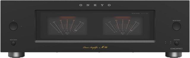Onkyo® M-80 Black Power Amplifier-0