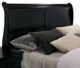 Furniture of America® Louis Philippe Black Twin Sleigh Bed-3