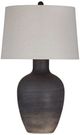Bassett Mirror Volga Black Table Lamp-0