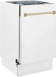 ZLINE Autograph Edition 18" White Matte Built In Dishwasher-2