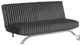 Furniture of America® Villeneuve Charcoal Futon Sofa Bed-0