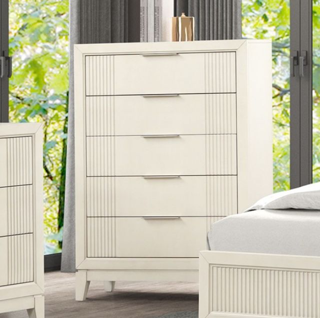 Furniture of America® Isadore Antique White Chest-4