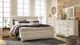 Signature Design by Ashley® Bellaby 5-Piece Whitewash King Panel Bed Set-5