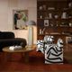 TOV Furniture Pippa Black/White Accent Stool-1