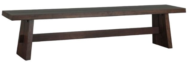 Home Trends & Design Piedmont Coffee Bean Bench-0