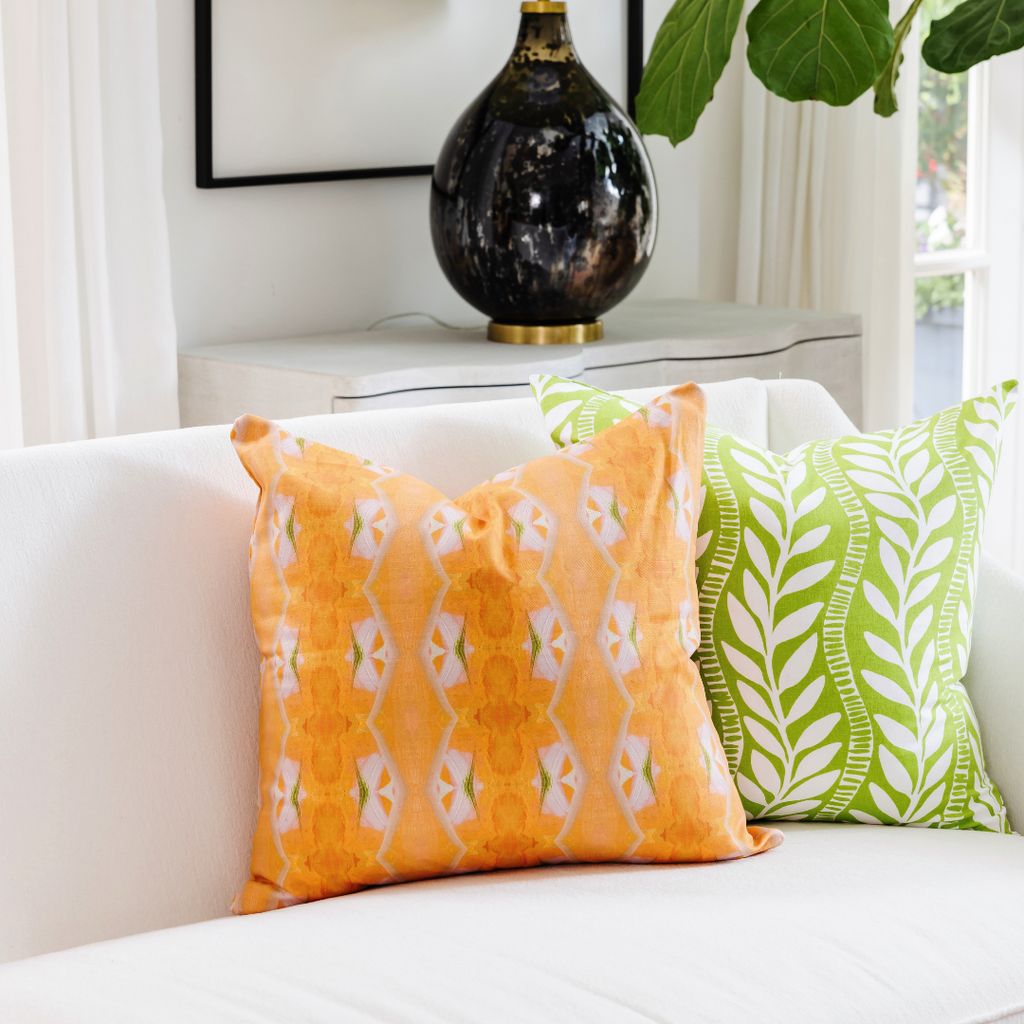 Laura Park Designs Orange Blossom Pillow