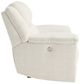 Signature Design by Ashley® Keensburg Linen Wide Seat Power Recliner-2