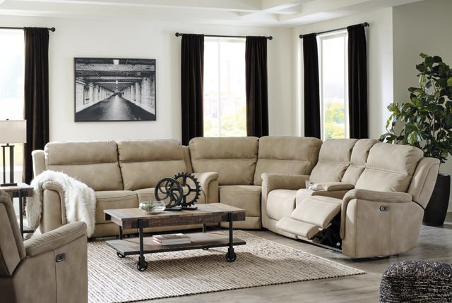Signature Design by Ashley® Next-Gen DuraPella 2-Piece Sand Power Reclining Living Room Seating Set-3