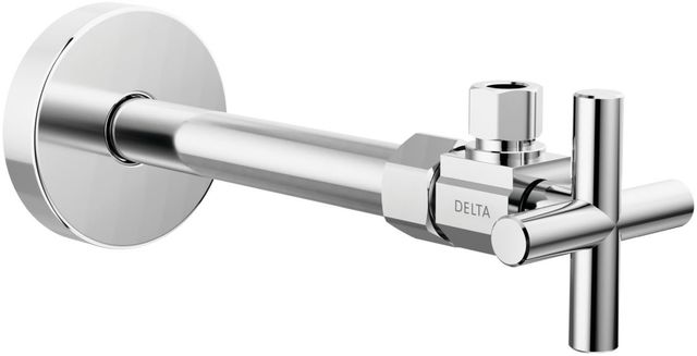 Delta Chrome Angled Supply Stop Valve-0