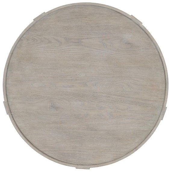 Bernhardt Albion Pewter Round Side Table-2