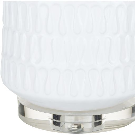 Surya Mcrae White Table Lamp-2