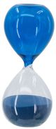 A & B Home Blue/Clear Medium Hourglass-2