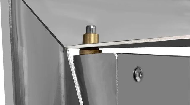 XO Performance XLT 39" Stainless Steel Double Access Doors-2