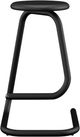 Amisco Customizable Paperclip70 Counter Stool with Matte Black Base-4