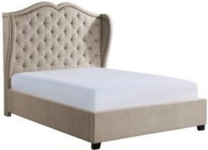 Mazin Furniture Waterlyn Beige Eastern King Bed-1