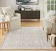 Nourison Home™ Eco Cycle Silver Ivory 5'x7' Area Rug-1