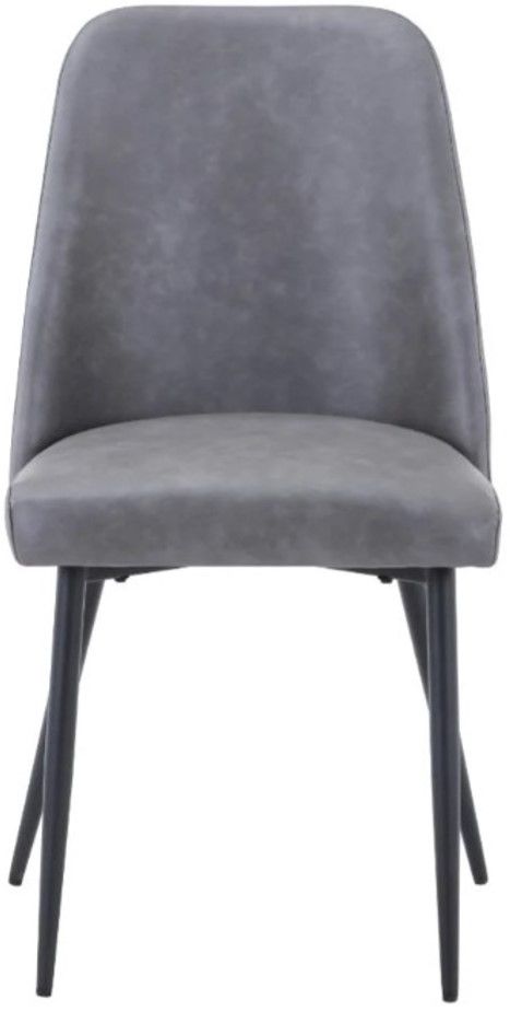 Jofran Inc. Urban Archive Maddox Gray Upholstered Dining Chair-2