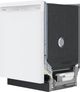Bosch® 100 Series 24" White Front Control Built-In Dishwasher-2
