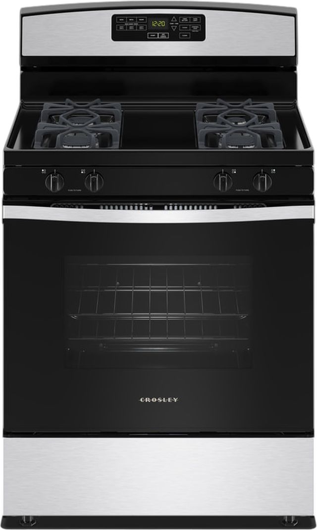 Crosley® 30" Stainless Steel Freestanding Gas Range-0