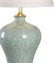 Chelsea House Viceroy Green/White Crackle Table Lamp-1