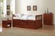 Homelegance® Rowe Dark Cherry Twin Over Twin Trundle Bed-1